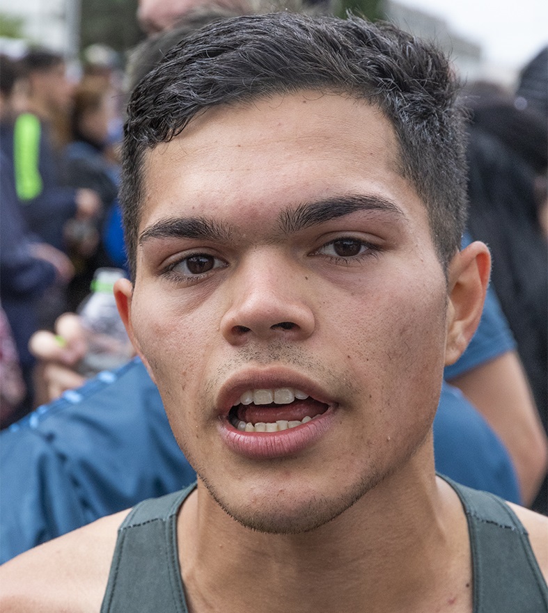 El más rápido de la jornada atleta de elite y estudiante de la UNLaM