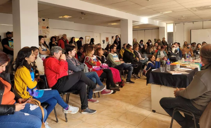 Con Una Conferencia De Prensa El Frente De Unidad Docente De La