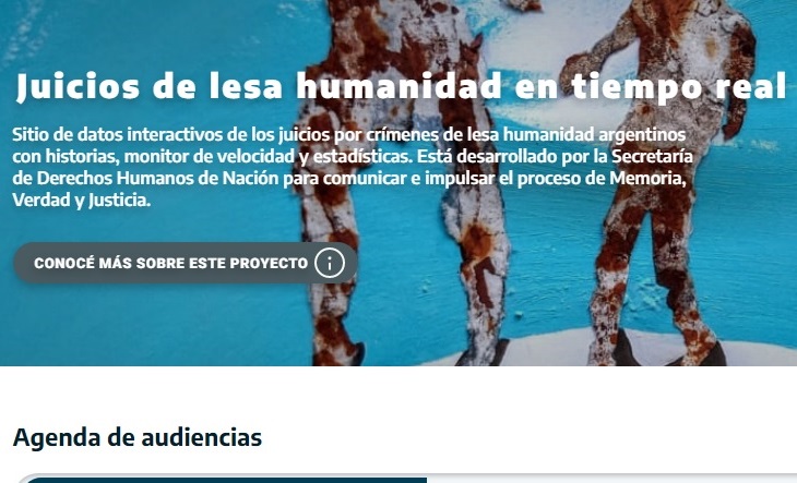 Juicios De Lesa Humanidad Relanzaron Una Web Con Causas Desde 1985 6532