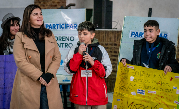 Mariel Fernández intendenta de Moreno 